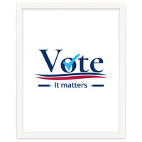 vote it matters - For elections