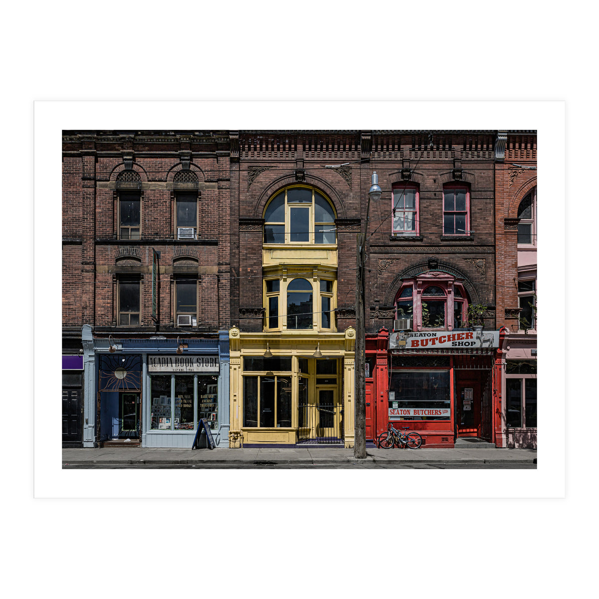 Books and Bistros and Butchers No 8 Color Version (Print Only)