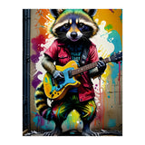 Raccoon Plays Guitar (Print Only) thumbnail