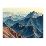 Hyper-Realistic Mountain Range Landscape Art (Print Only) thumbnail