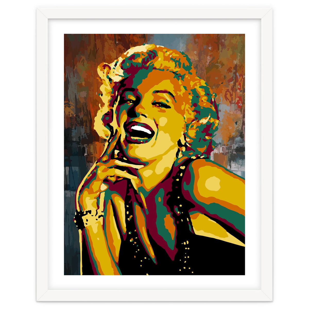 Marilyn Monroe Colorful abstract
