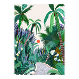 The Urban Jungle Route, Botanical Tropical Nature Plants, Forest Bohemian Eclectic Trees, Exotic Garden Palm Travel Boho (Print Only) thumbnail