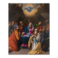 Fray Juan Bautista Maíno / 'Pentecost', 1615-1620, Spanish School, Oil on canvas, 324 cm x 246 cm. (Print Only)