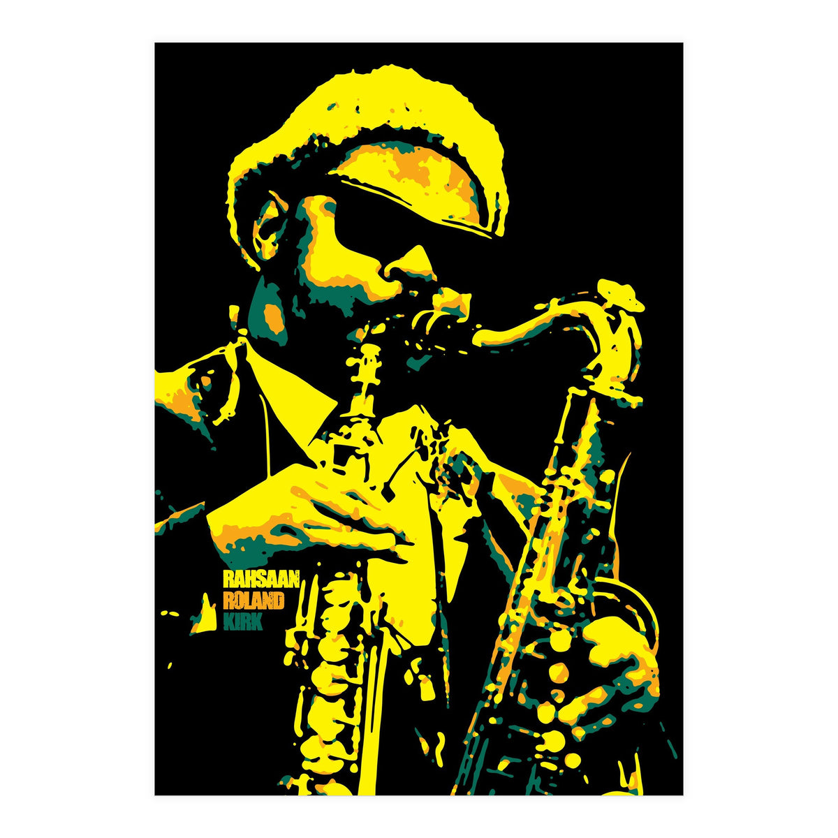 Rahsaan Roland Kirk v4 (Print Only)