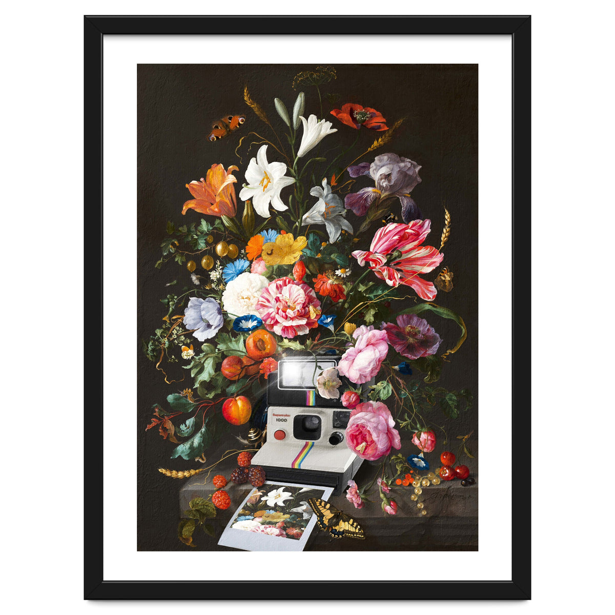 Floral Instant Photo