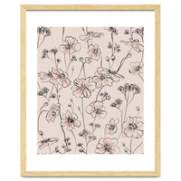 Wild Roses Floral Pattern