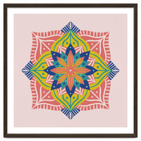 Colorful abstract mandala