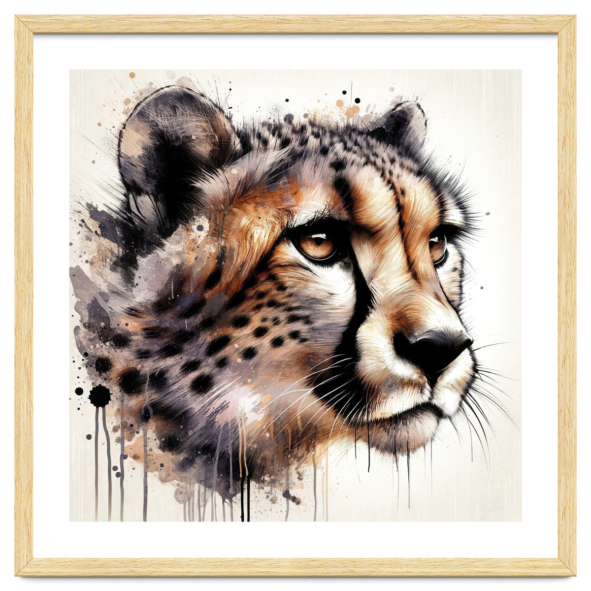 Watercolor Cheetah