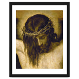 Crucified Christ (detail of the head). Cristo crucificado. Madrid, Prado museum. thumbnail