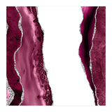Burgundy & Silver Agate Texture 06  (Print Only) thumbnail