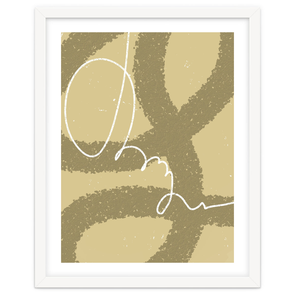 Dance of Lines on Sand Dunes