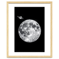 Diamond moon and UFO