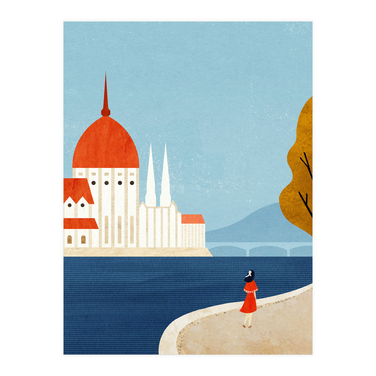 Autumn In Budapest (Print Only)