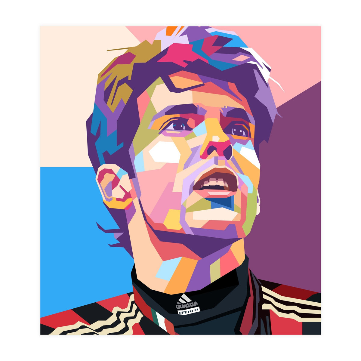 Richardo Kaka art (Print Only)
