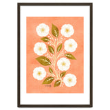 Peach, Ochre And Ivory Floral thumbnail
