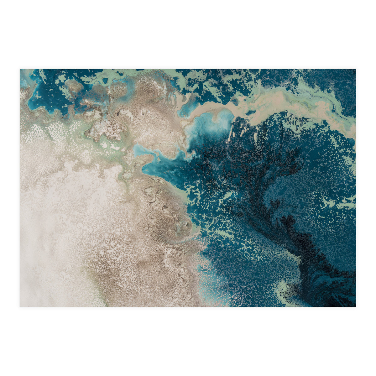 Teal Seas (Print Only)