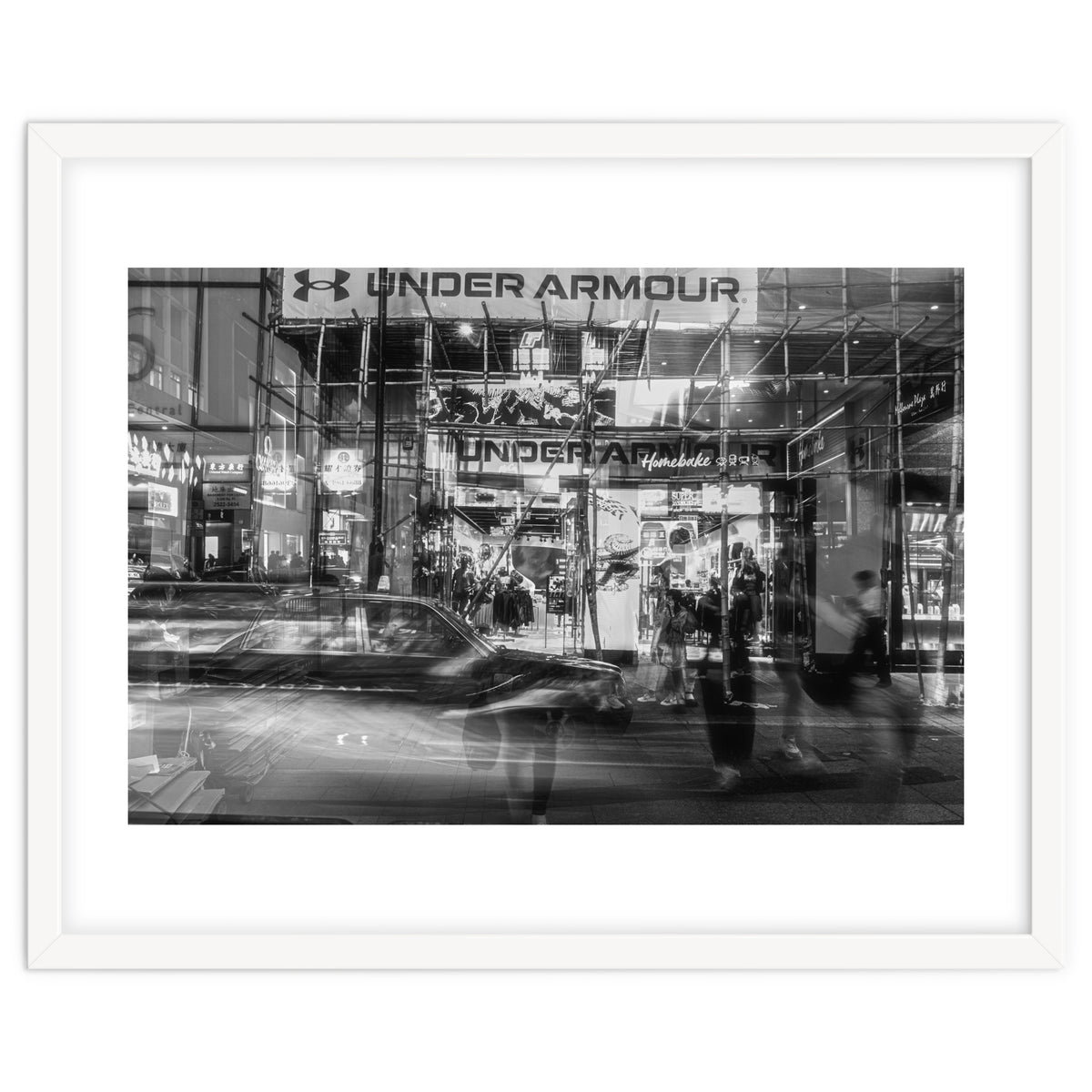 Street Photography - Night in Hong Kong Causeway Bay