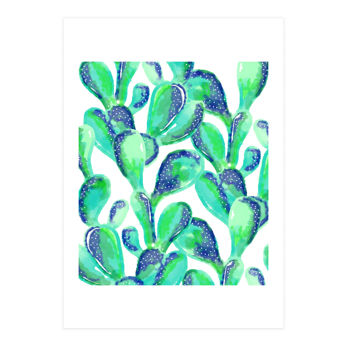 Cactus Life #society6 #decor #buyart  (Print Only)