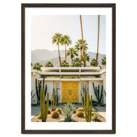 Palm Springs Mid-Century Modern Art, Desert Vibe Architecture, Retro Aesthetic Travel