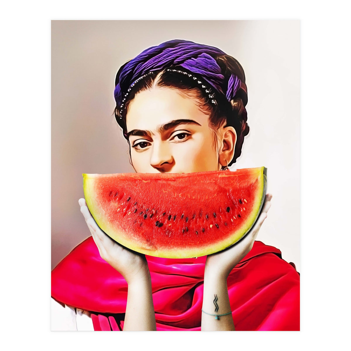 Watermelon Frida (Print Only)