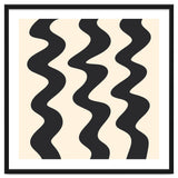 Squiggly Lines - monochrome thumbnail