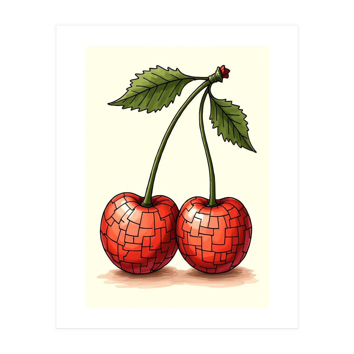 Cherry Contemporary (Print Only)