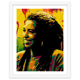 Angela Davis Colorful abstract Art thumbnail
