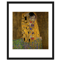 Gustav Klimt The Kiss Gold Romantic Art
