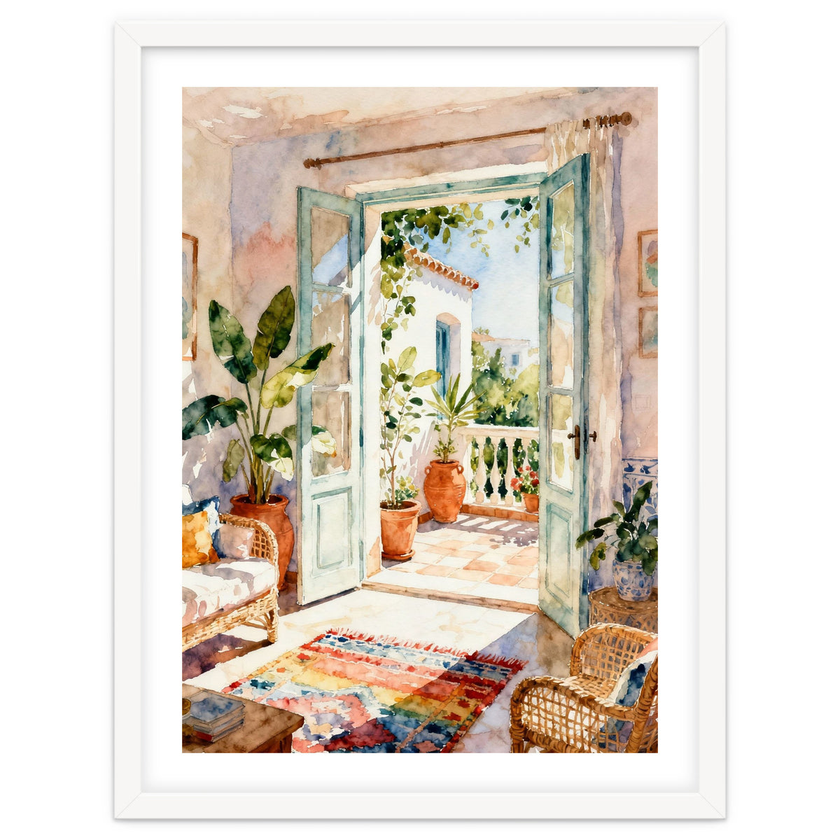 Matisse Inspired Living Room