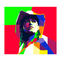 Jessica Biel American Actress WPAP Illustration Trending Now  (Print Only)