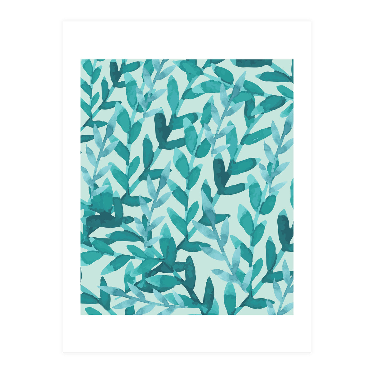 Lush Blue (Print Only)