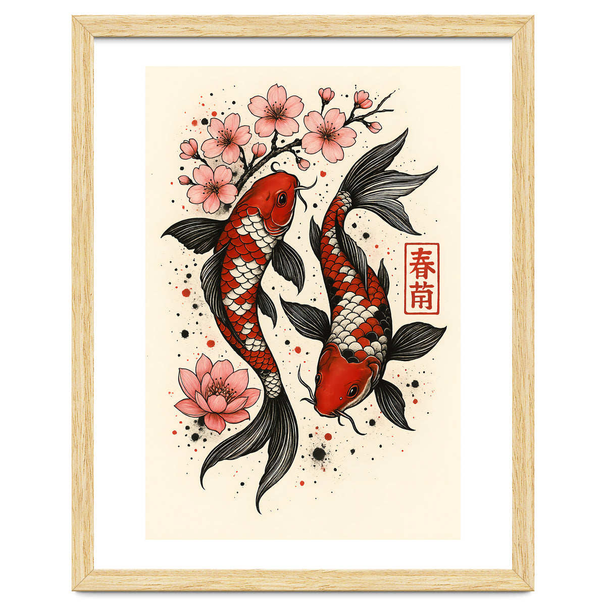 Koi fish Japanese