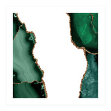 Emerald & Gold Agate Texture 15 (Print Only) thumbnail