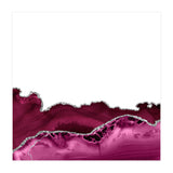 Burgundy & Silver Agate Texture 16  (Print Only) thumbnail