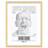 Receipt Art Chester Bennington thumbnail