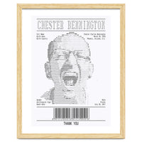 Receipt Art Chester Bennington