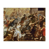 Apotheosis of Henry IV of France (and Henry III of NAvarra from 1562 to 1610) and Regency of Mari... (Print Only) thumbnail
