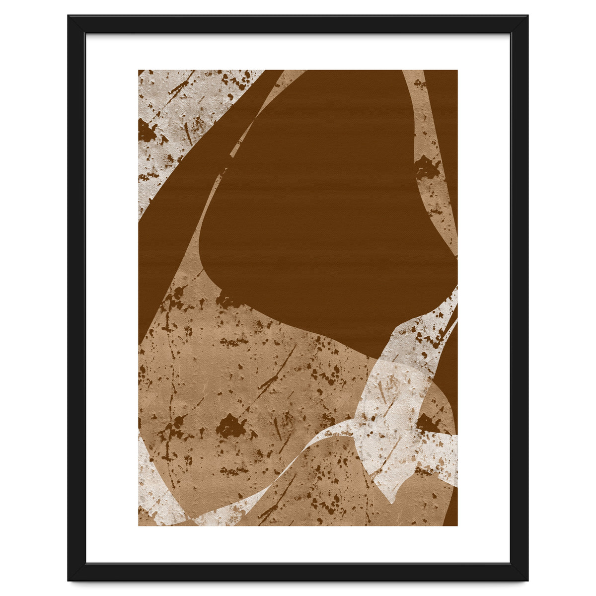 Brown Abstract Minimalist