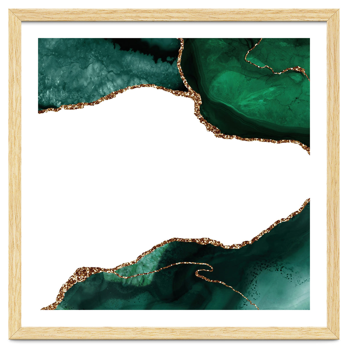 Emerald & Gold Agate Texture 11