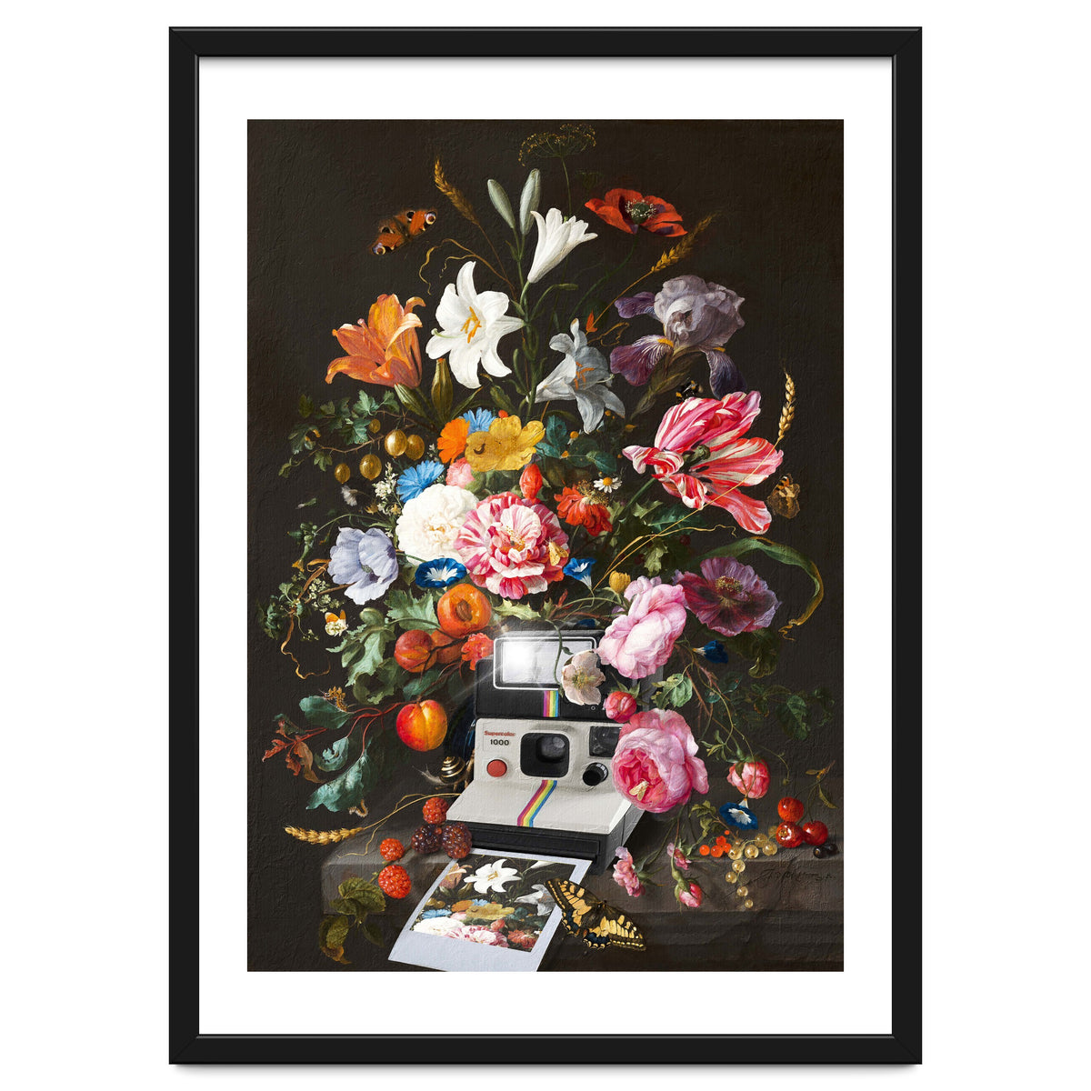 Floral Instant Photo