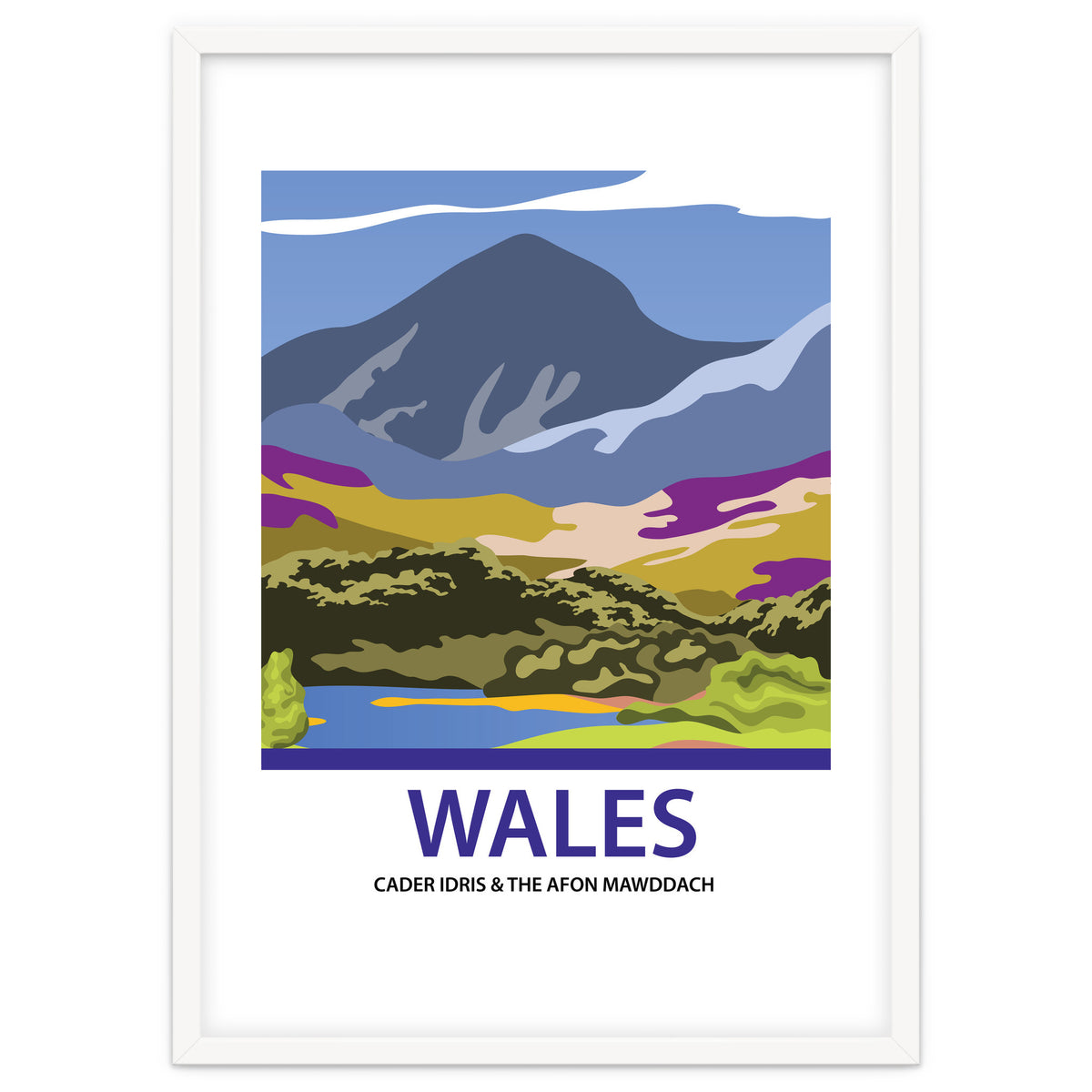 Wales Cader Idris And The Afon Mawddach