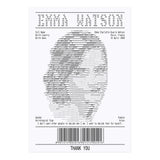 Receipt Art Emma Watson (Print Only) thumbnail