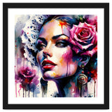 Rose Mantilla Flamenco Portrait thumbnail