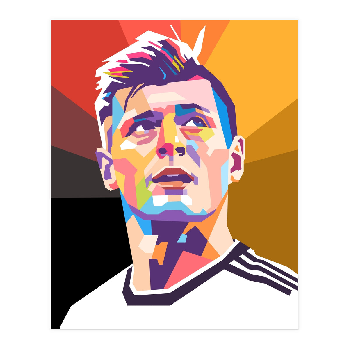 Toni Kroos art (Print Only)