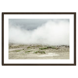 Landscape covered by hot spring steam - Iceland thumbnail