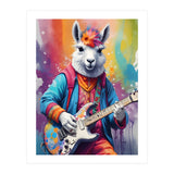 Lama Plays Guitar (Print Only) thumbnail