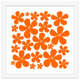 Orange Flowers Pattern thumbnail