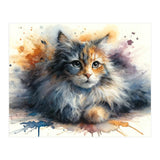 Whimsical Kitten Splash (Print Only) thumbnail