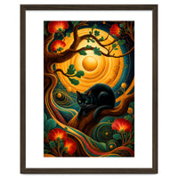 Black Cat Retro Contemporer