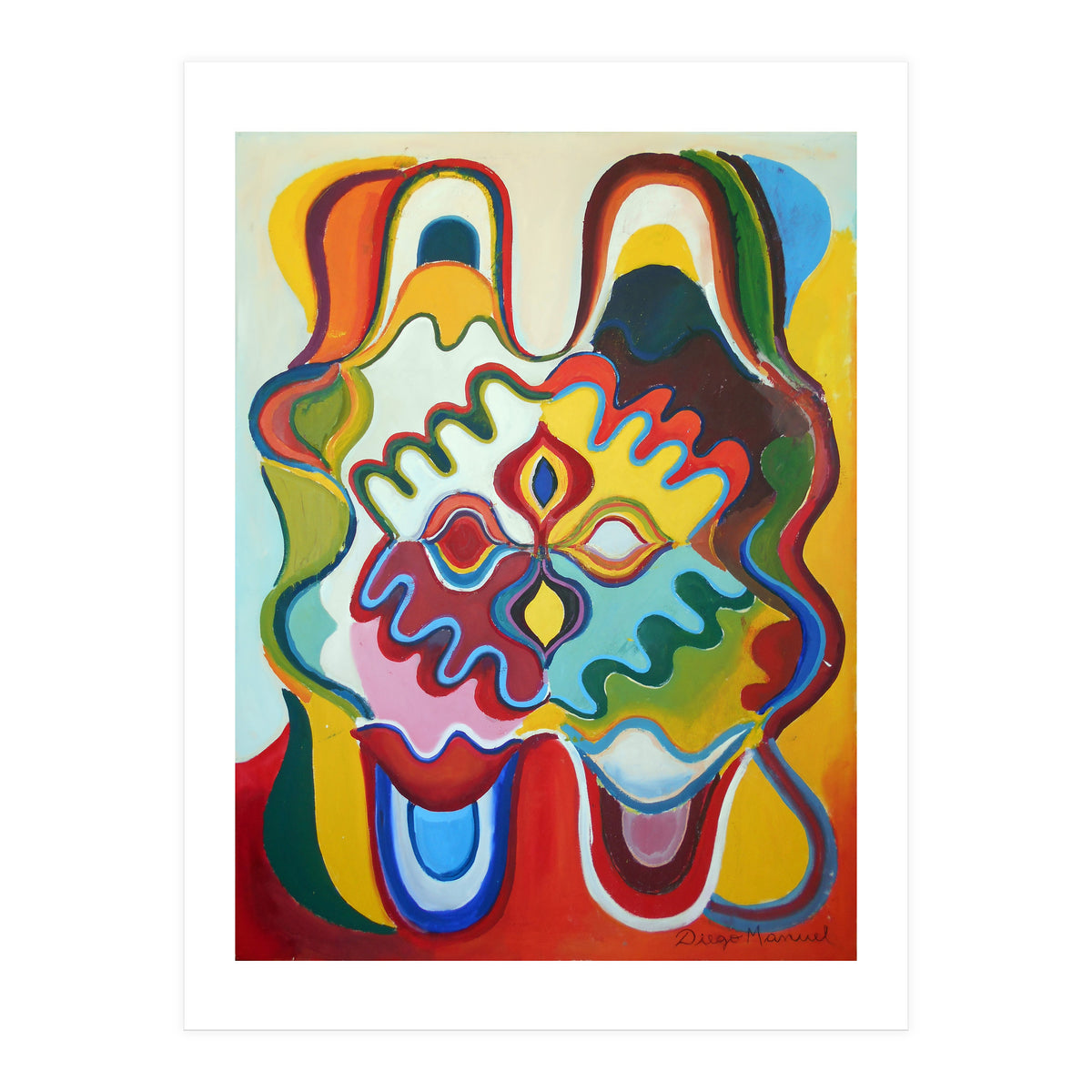 Ondas Cromaticas 5 (Print Only)